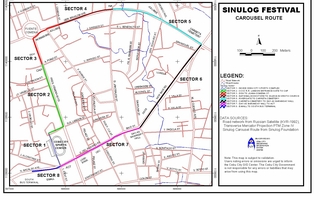 Sinulog 2012 Route